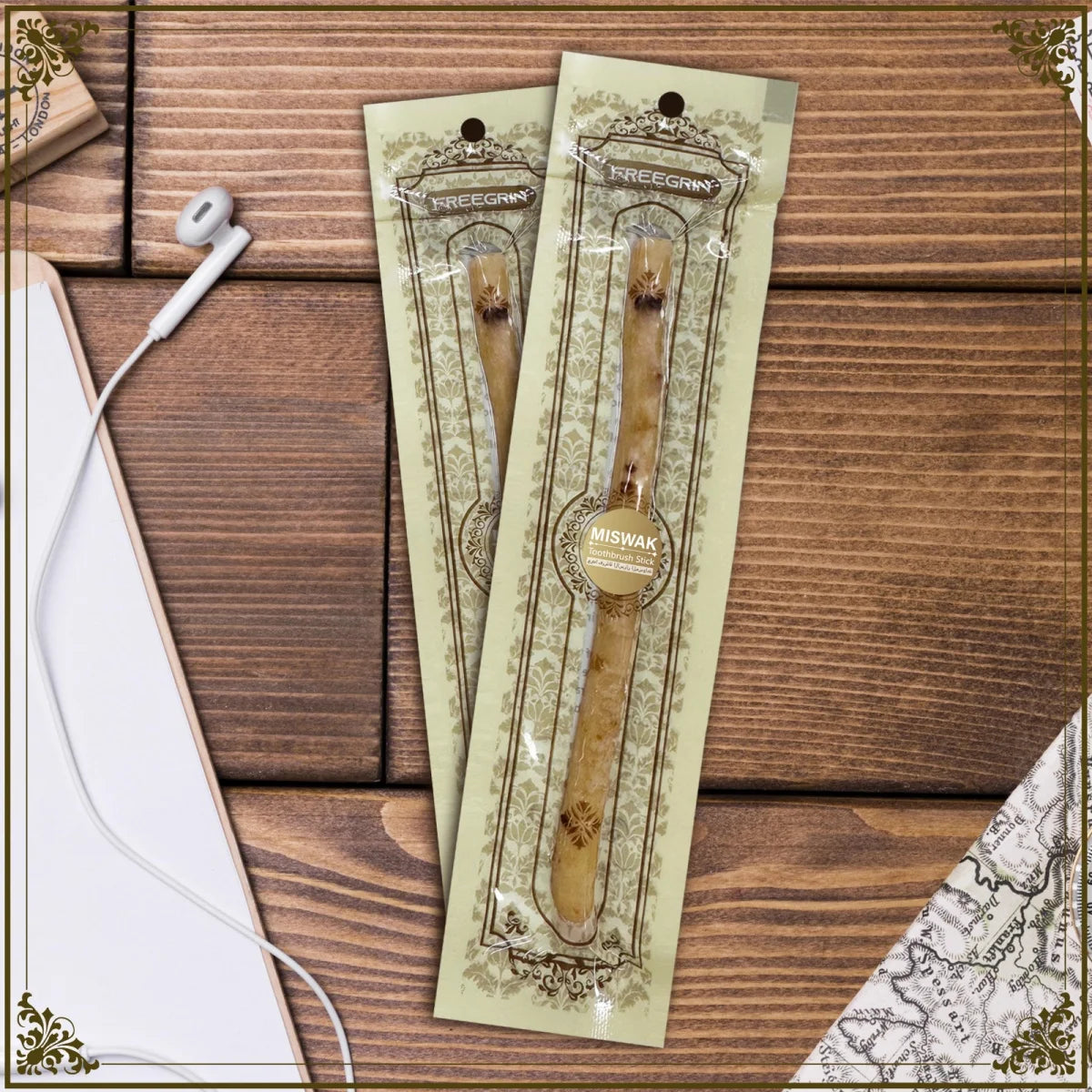 Miswak Naturel – Brosse à Dents Naturelle pour une Hygiène Bucco-Dentaire Saine
