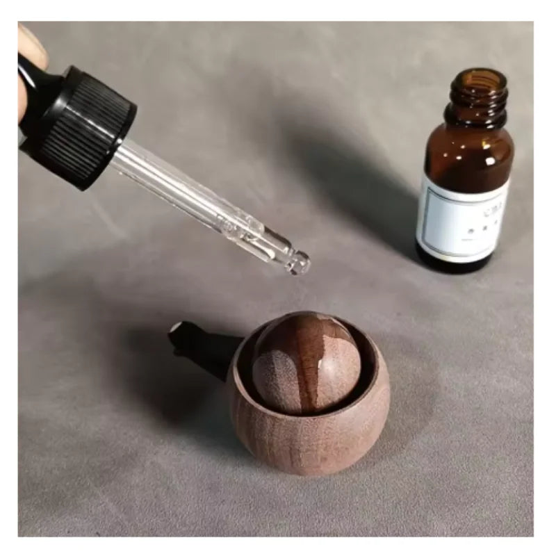 Diffuseur d'Huiles Essentielles en Bois – Voiture & Maison