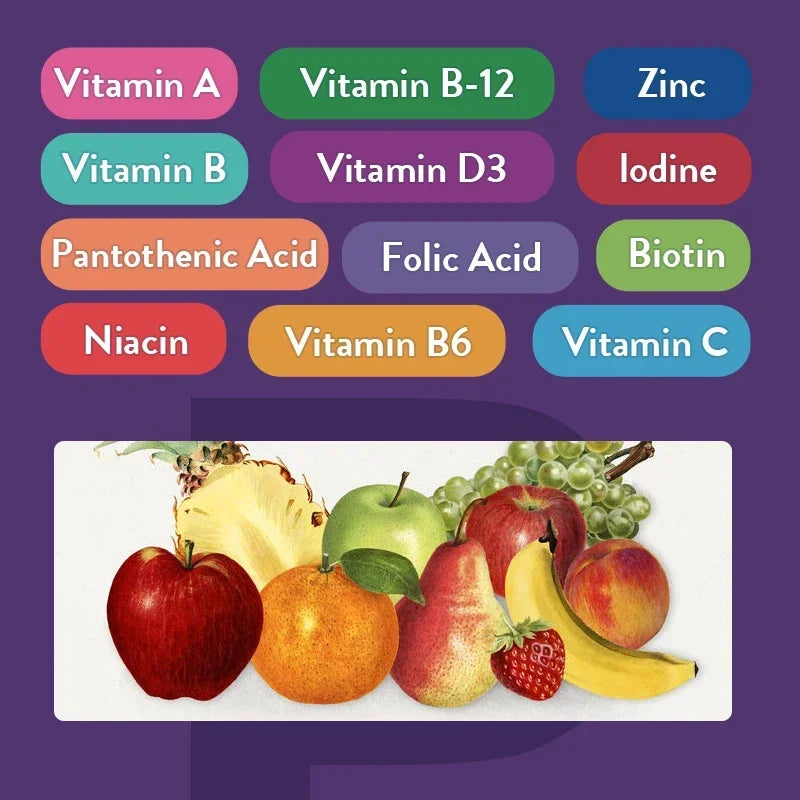 Gummies Multivitamines – Beauté Cheveux, Peau & Ongles