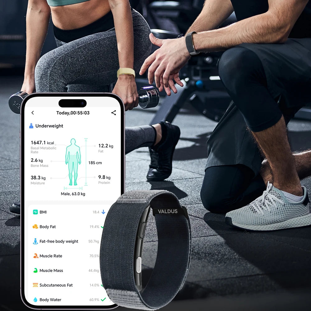 Bracelet Connecté ECG VALDUS – Suivi Santé & Bien-être