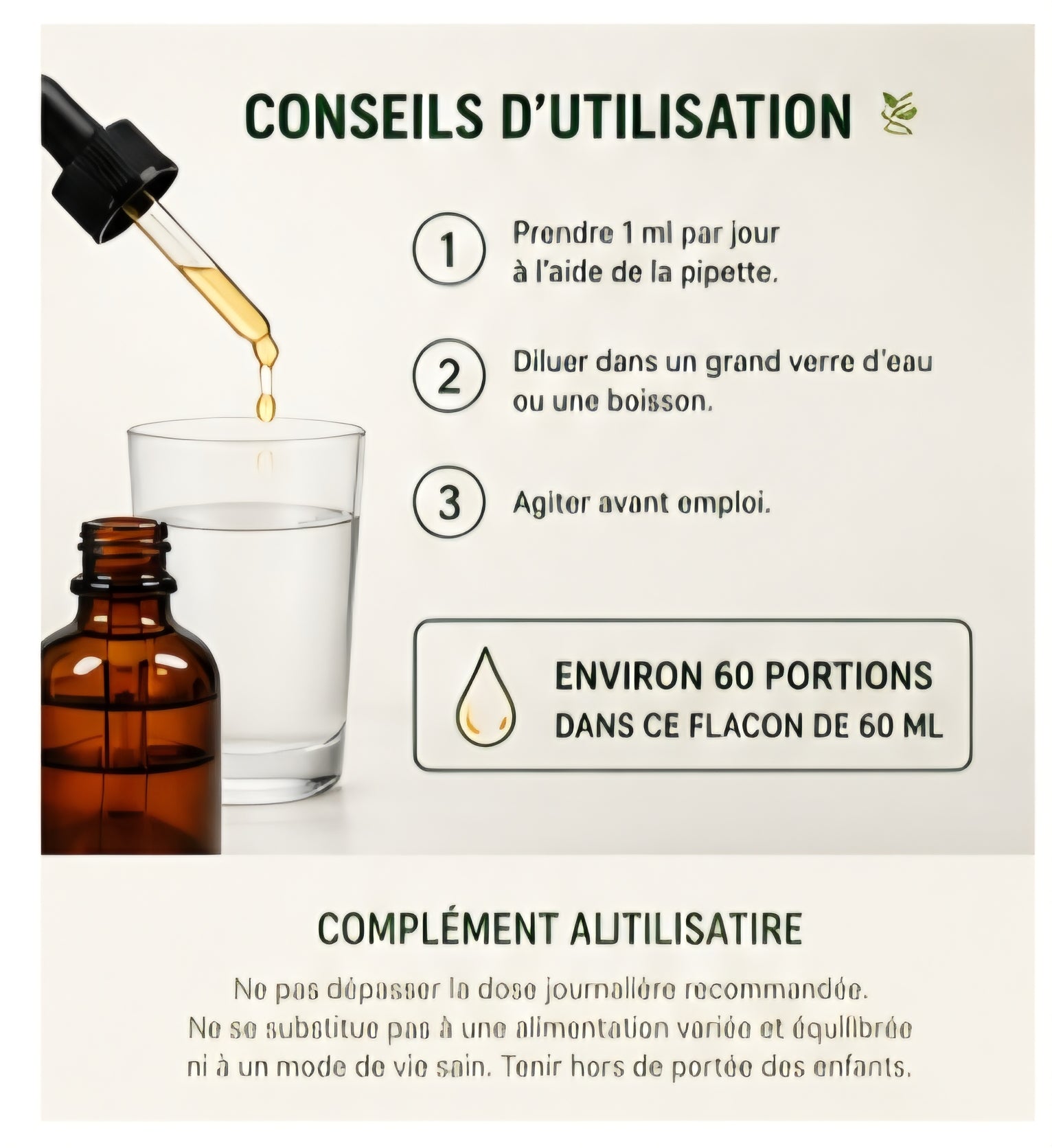 🌿 Drainage Lymphatique – Complexe Végétal Liquide